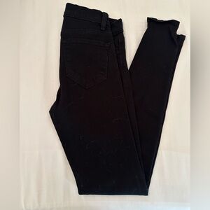 J Brand Black Matchstick Denim